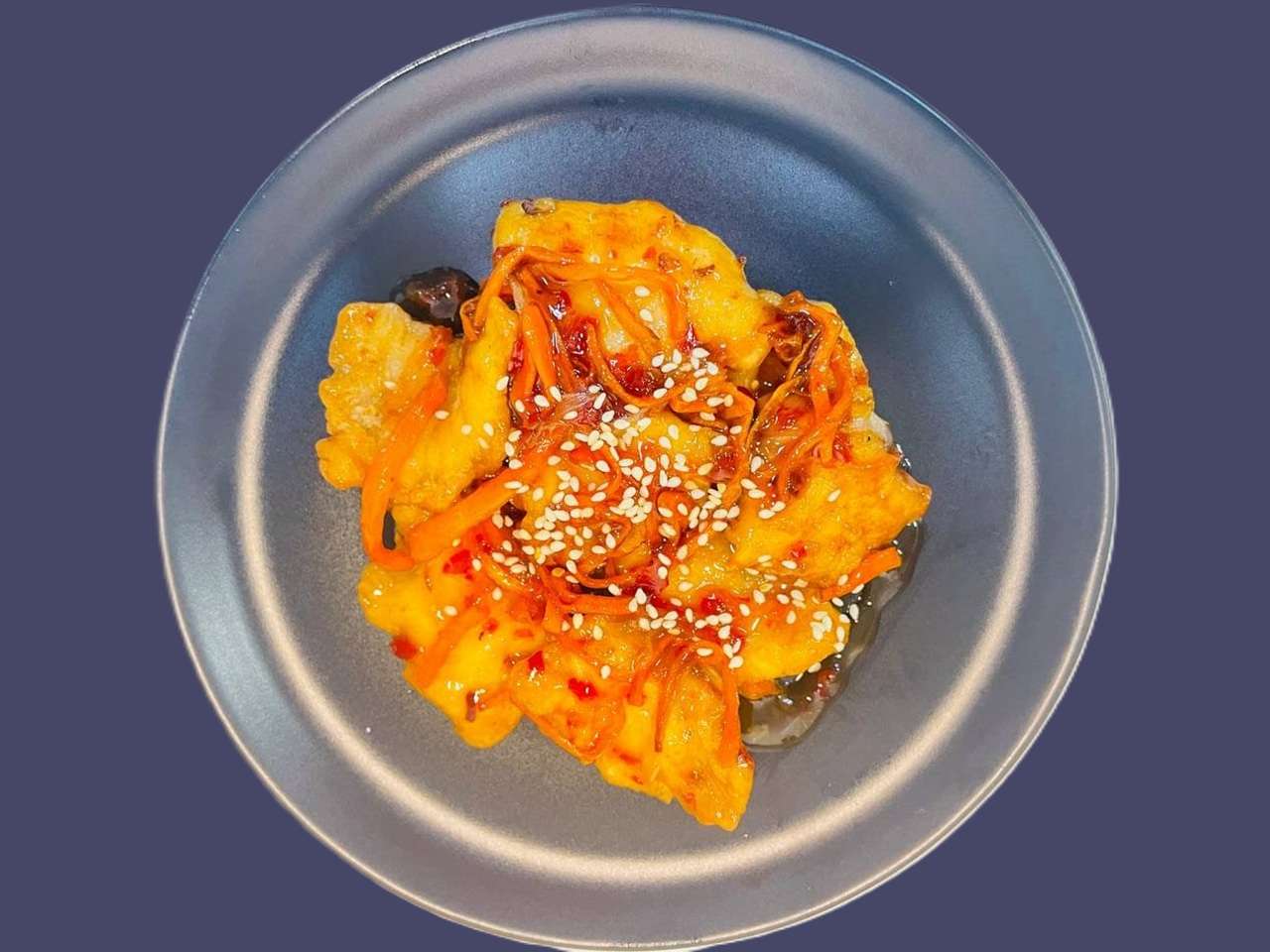 Фото Курочка в чили-сладком соусе